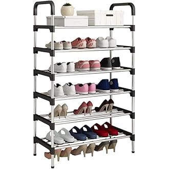 Six-Shelf Shoe Organizer
