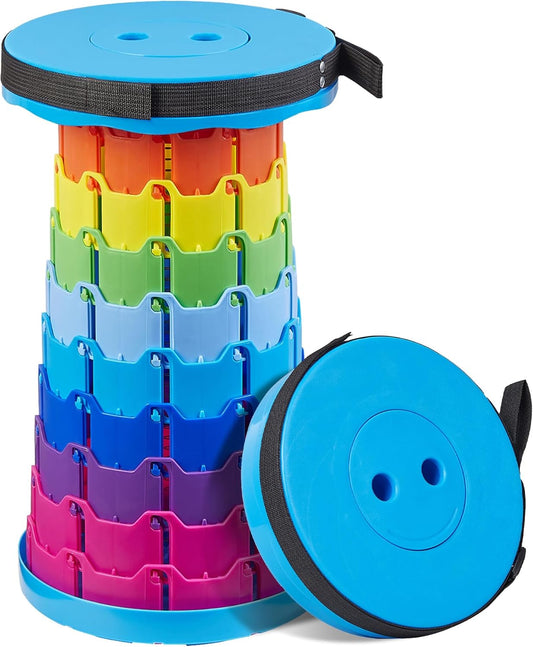 Portable Folding Telescoping Stool