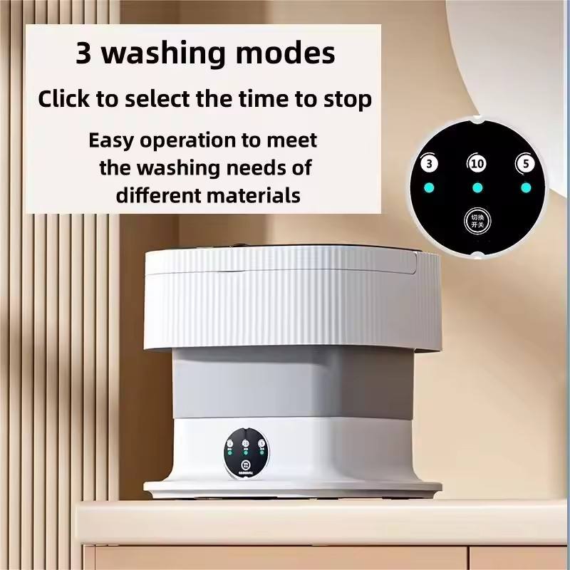 Foldable 11L Mini Portable Washing Machine