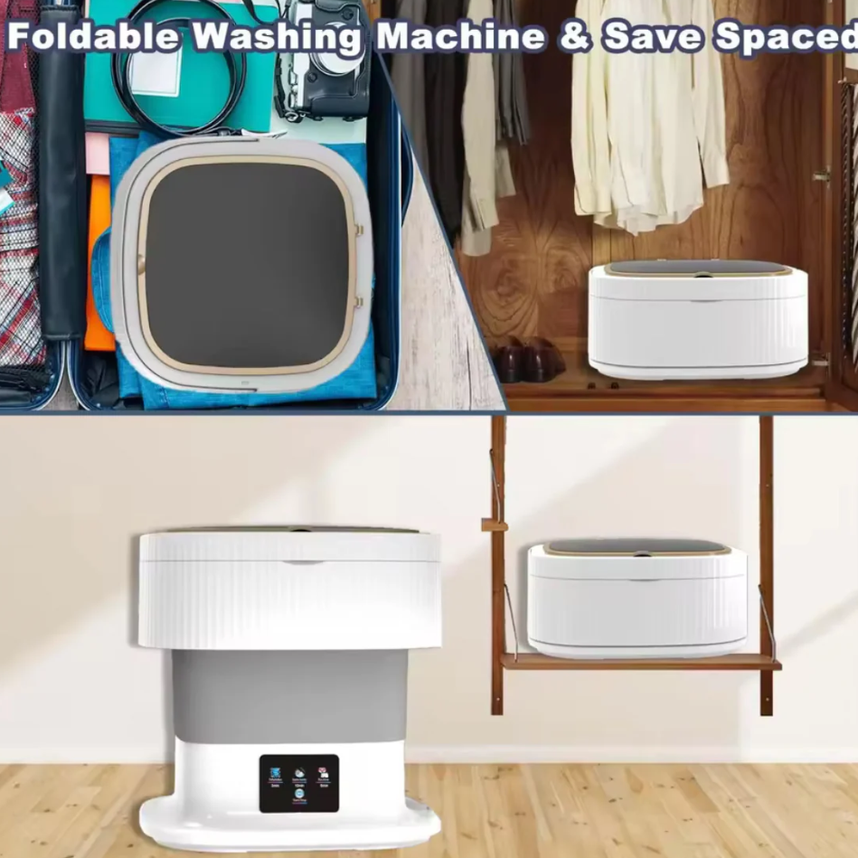 Foldable 11L Mini Portable Washing Machine