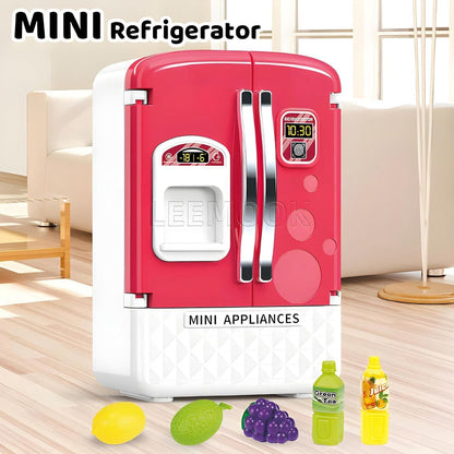 Mini Home Appliance Refrigerator, Kids toys,