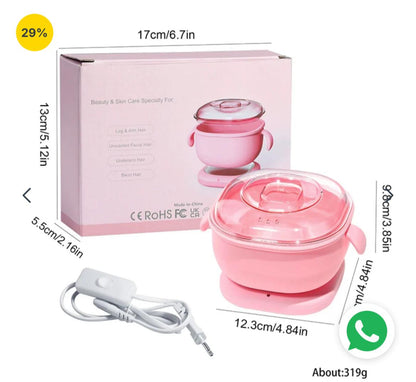 Portable Silicon Wax Warmer