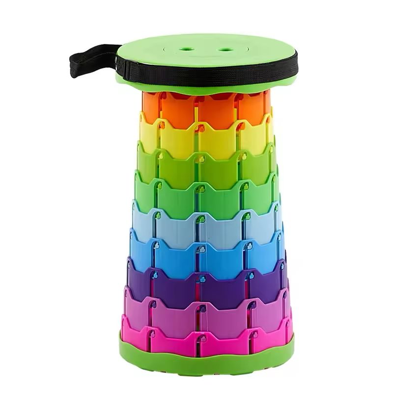 Portable Folding Telescoping Stool